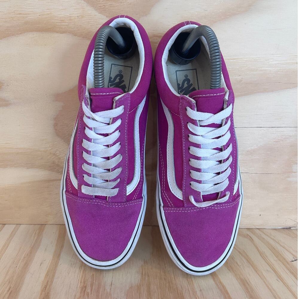 Vans Off The Wall - Old Skool - Sneakers - Purple - Women's - 8.5 - Picture 7 of 9